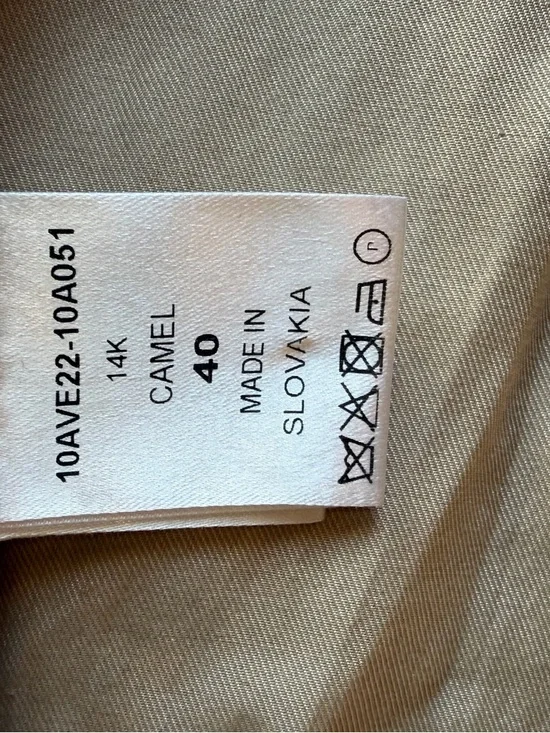 Chloé Camel Single-Button Blazer - Picture 9 of 10